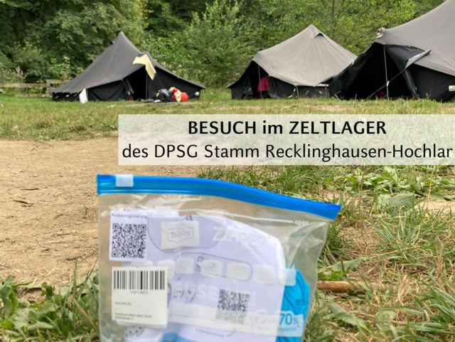 Projektvorstellung im Pfadfinder-Zeltlager